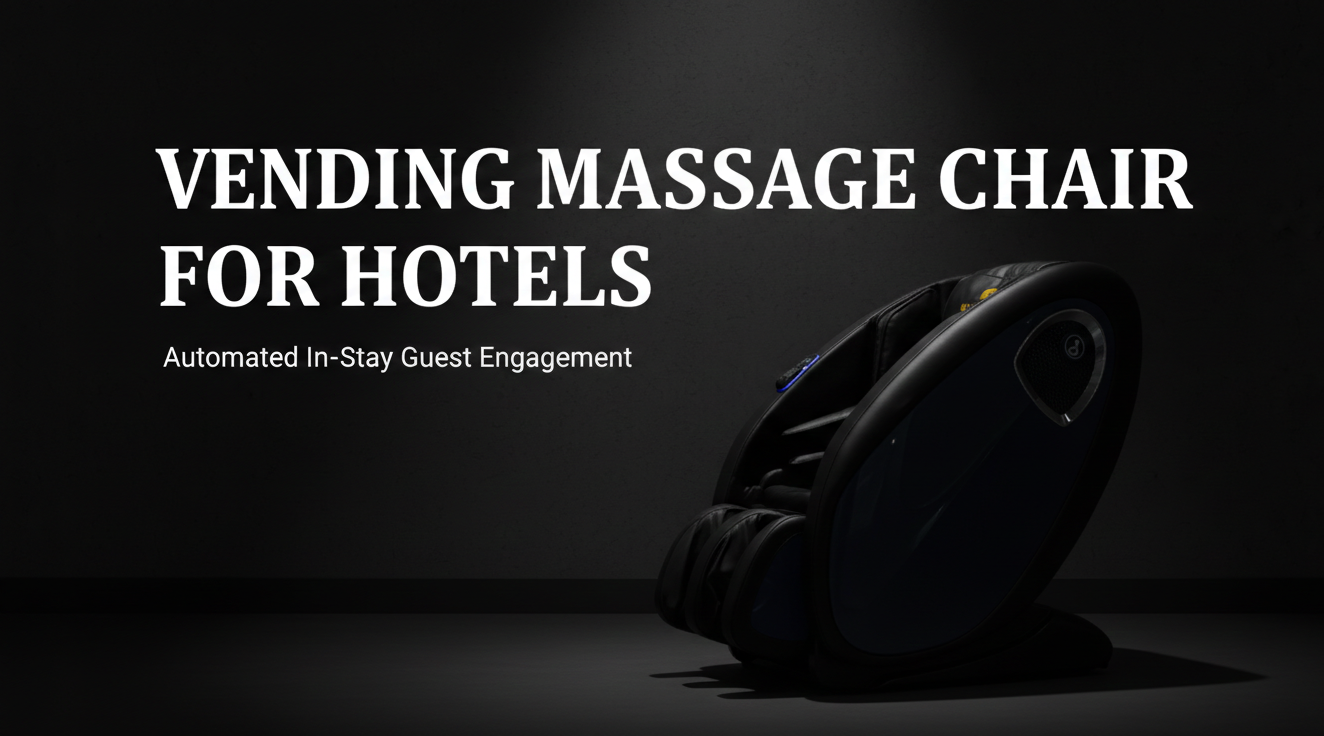 Vending Massage Chair for Hotels: Automated In-Stay Guest Engagement