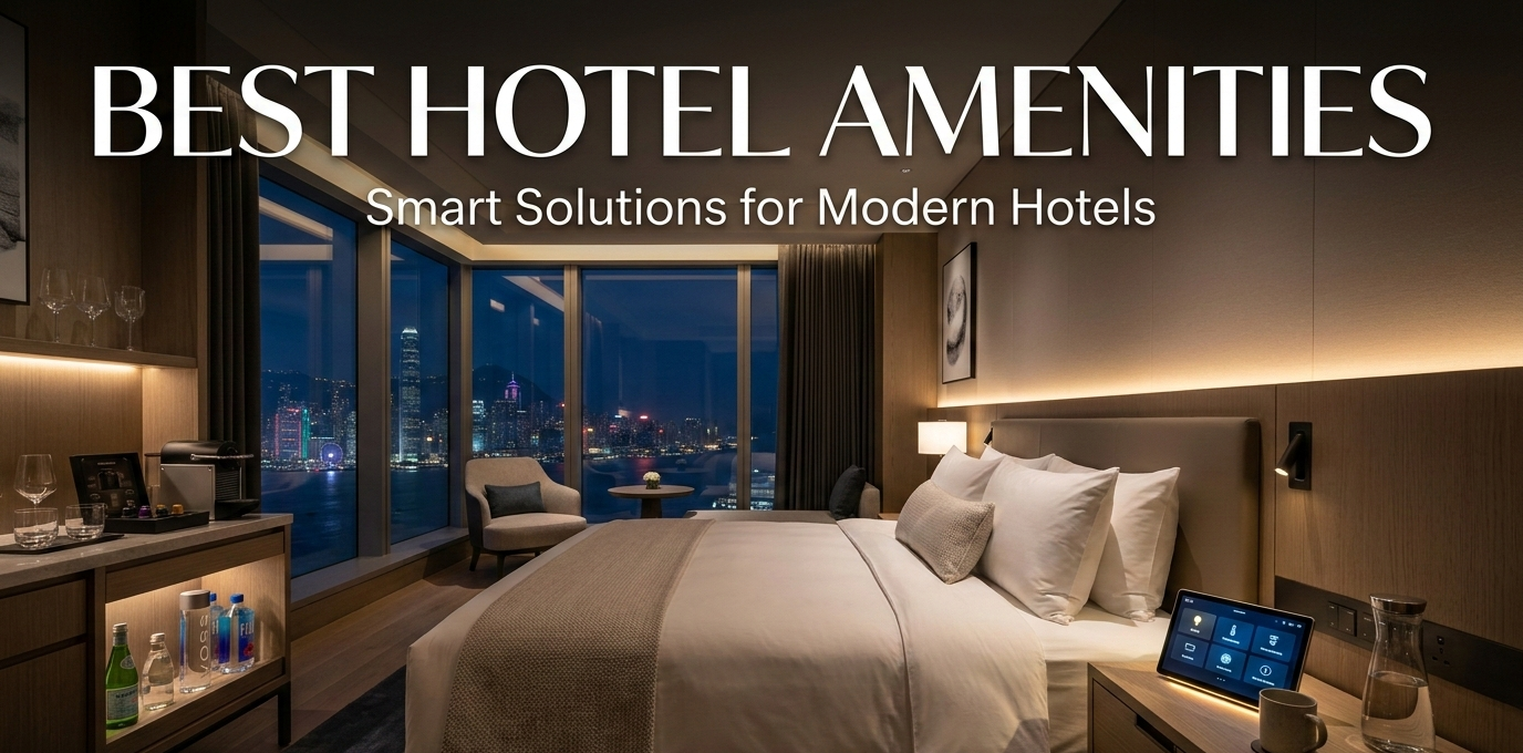Best Hotel Amenities: Smart Solutions for Modern Hotels