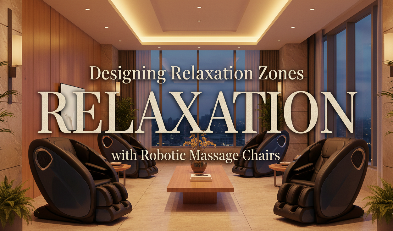 Designing Relaxation Zones with Robotic Massage Chairs in Hotels