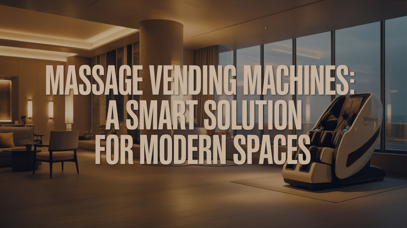 Massage Vending Machines: A Smart, Solution for Modern Spaces