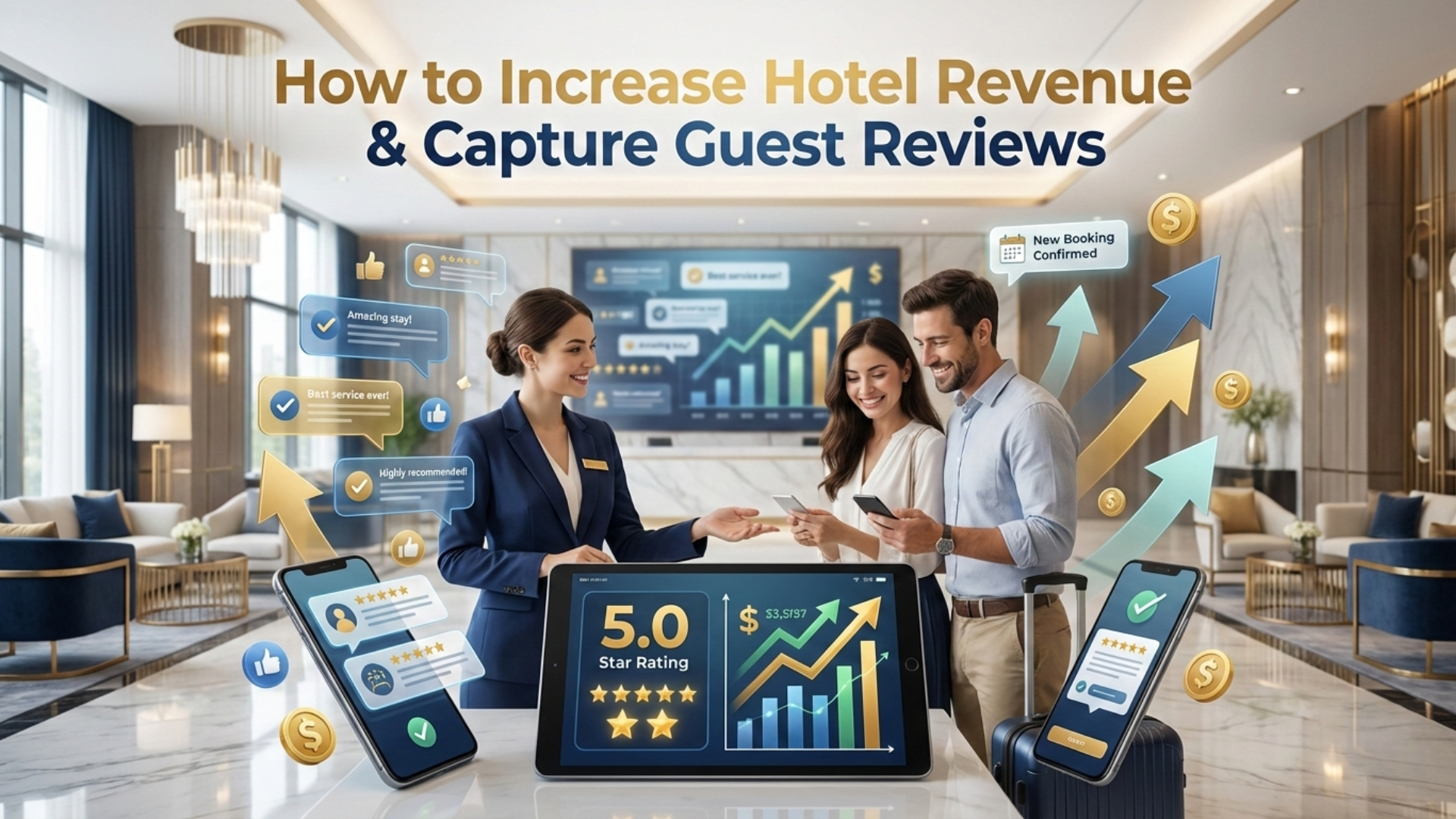 How to Increase Hotel Revenue and Capture Guest Reviews 